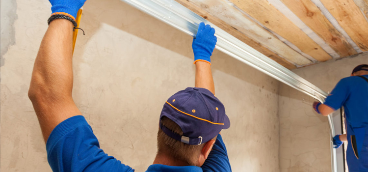 commercial overhead garage door repair in Alamo
